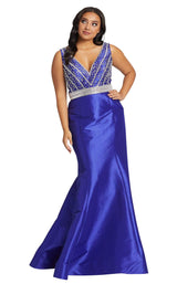 Mac Duggal Fabulouss 48997F Royal/Purple
