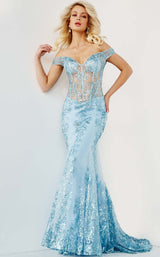 Jovani 06369BG Light Blue