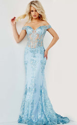 Jovani 06369BG Light Blue