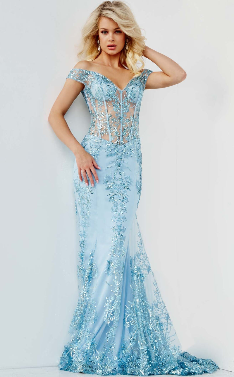Jovani 06369BG Light Blue