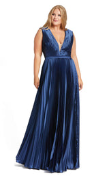 Mac Duggal Fabulouss 49046F Midnight Blue