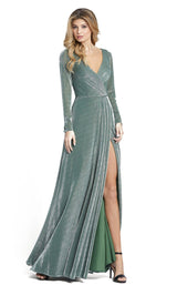 Mac Duggal 49088i Jade-Green