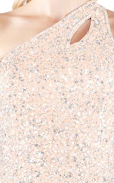 Mac Duggal 4918L Rose Gold