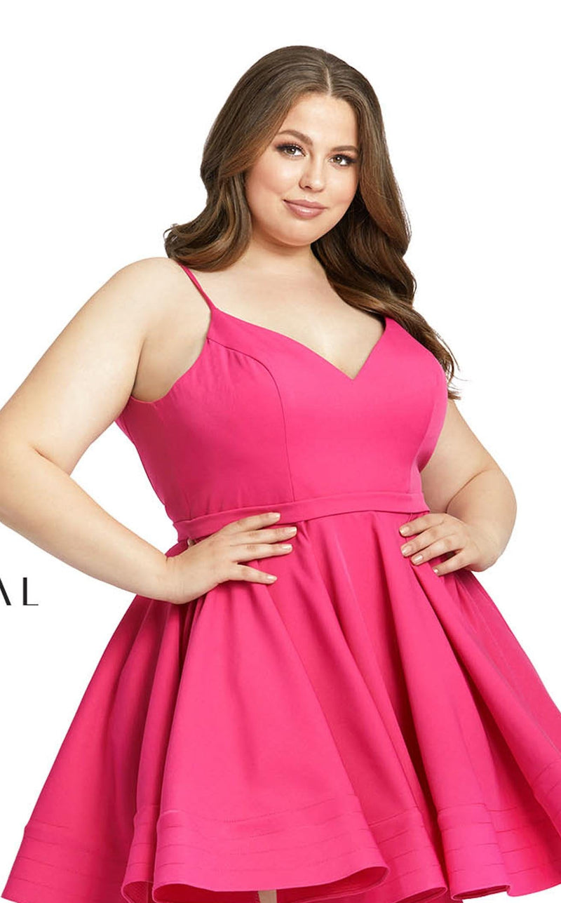 Mac Duggal Fabulouss 49225F Hot Pink