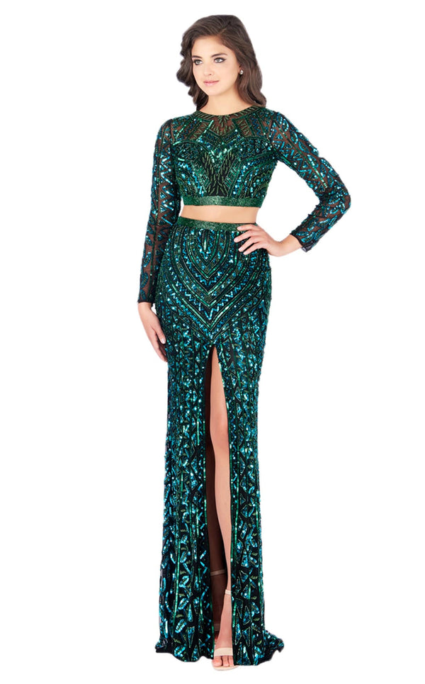 Cassandra Stone 4925A Black-Emerald