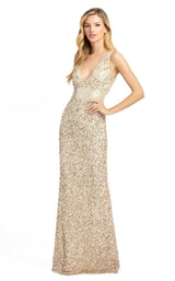 Mac Duggal 4930D Nude/Gold