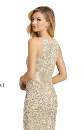 Mac Duggal 4930D Nude/Gold
