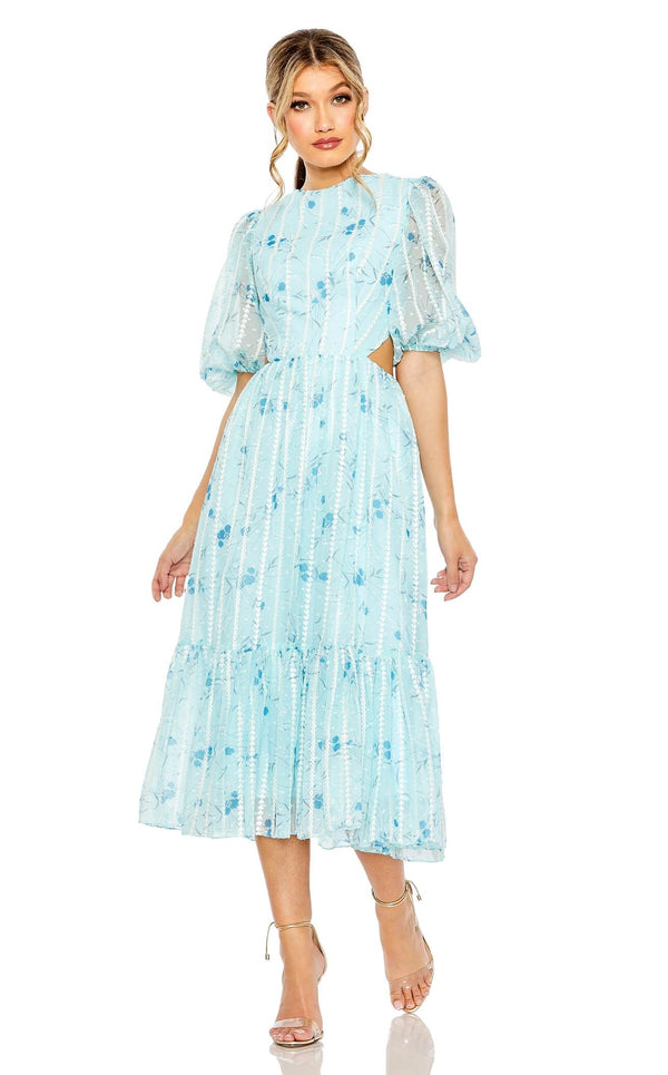 Mac Duggal 49602 Dress Blue-Floral