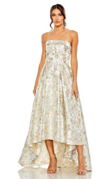 Mac Duggal 49619 White/Gold