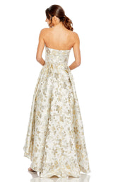 Mac Duggal 49619 White/Gold