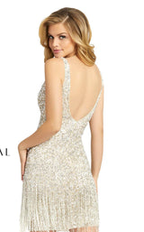Mac Duggal 4971N Nude/Silver