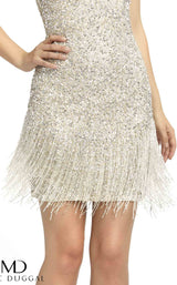Mac Duggal 4971N Nude/Silver