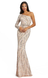 Mac Duggal 4982D Rose Gold