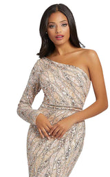 Mac Duggal 4982M Rose Gold