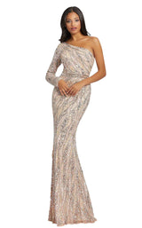 Mac Duggal 4982M Rose Gold