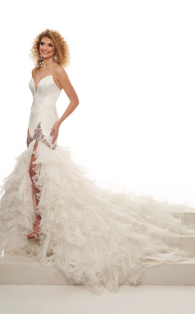 Rachel Allan 50036 White Multi