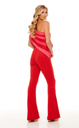 Rachel Allan 50089 Red-Fuchsia