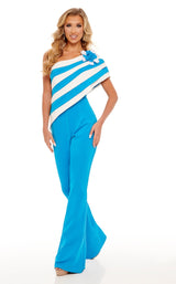 Rachel Allan 50089 Ocean-Blue-White