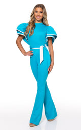 Rachel Allan 50101 Ocean-Blue-White