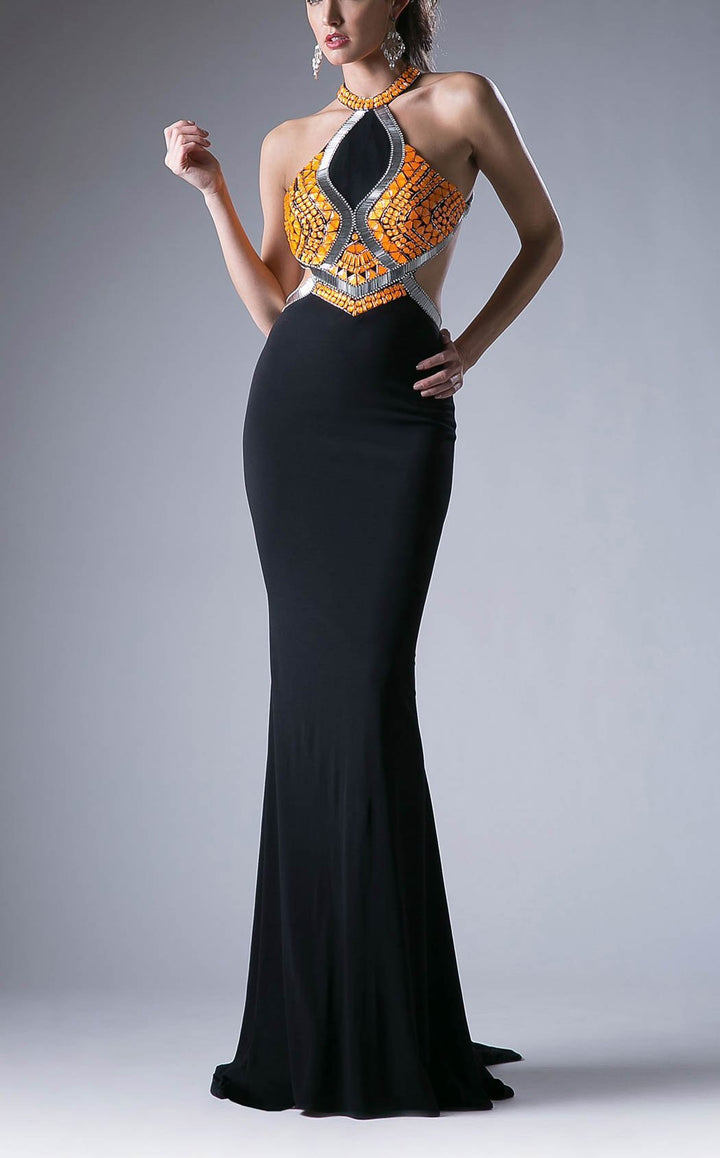 Andrea and Leo 5012 Black-Orange