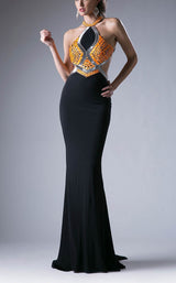 Andrea and Leo 5012 Black-Orange