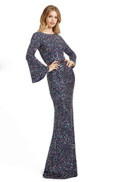 Mac Duggal 5014D Navy Multi