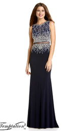 Temptation Dress 5020 Navy