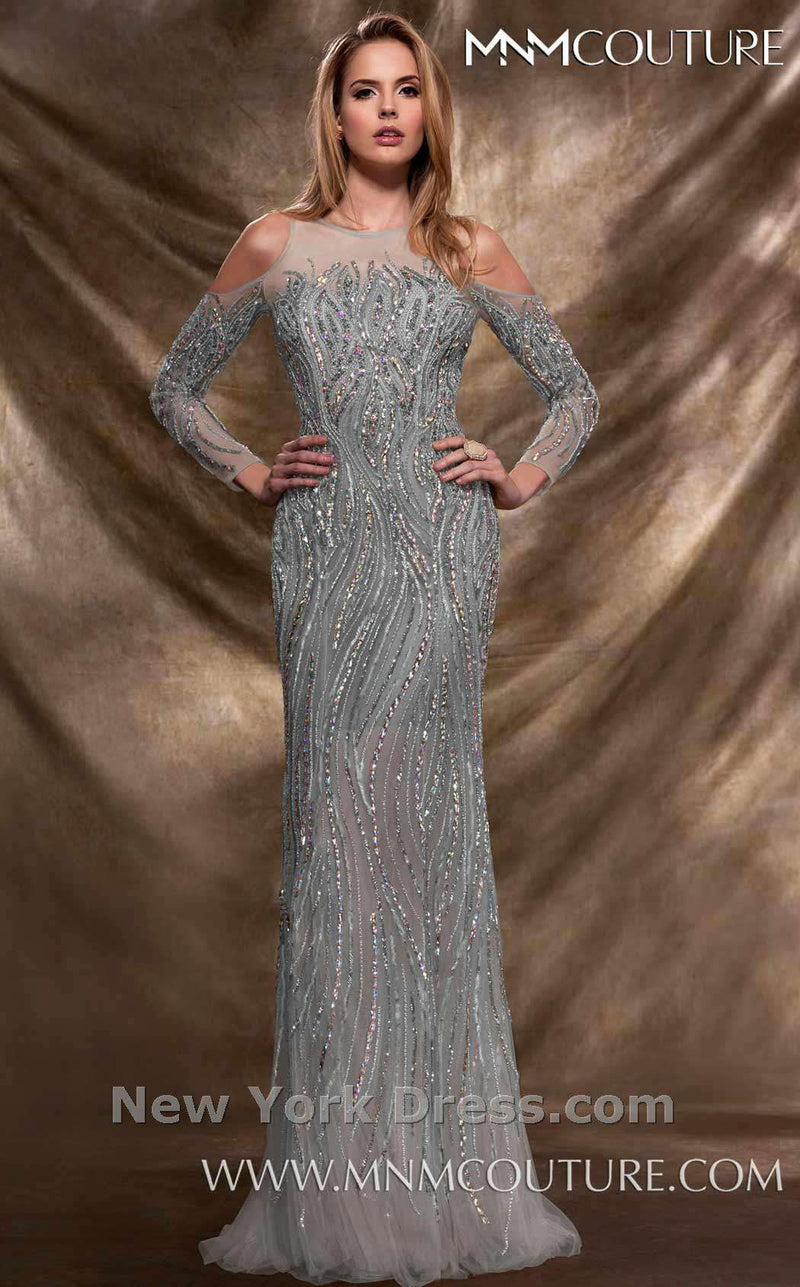 MNM Couture 9093 Silver
