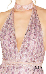 Mac Duggal 50455D Rose Gold