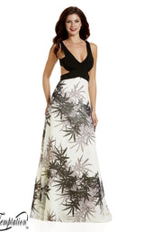 Temptation Dress 5048 Black/Ivory