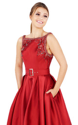 Mac Duggal 50509H Deep Red