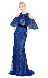 Mac Duggal 50510D Navy