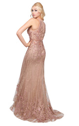 Mac Duggal 50512D Rose-Nude