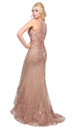 Mac Duggal 50512D Rose Nude