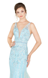 Mac Duggal 50519D French Blue