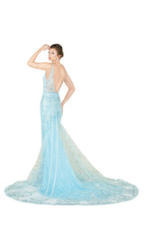 Mac Duggal 50519D French Blue