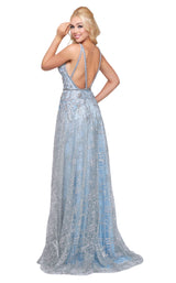 Mac Duggal 50520D Powder Blue