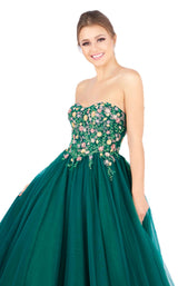 Mac Duggal 50523H Bottle-Green