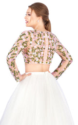 Mac Duggal 50526H White Multi