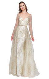 Mac Duggal 50553D Pearl