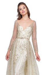 Mac Duggal 50553D Pearl