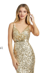 Mac Duggal 5055D Gold