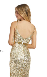 Mac Duggal 5055D Gold