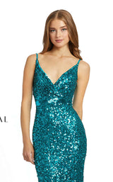 Mac Duggal 5055D Teal