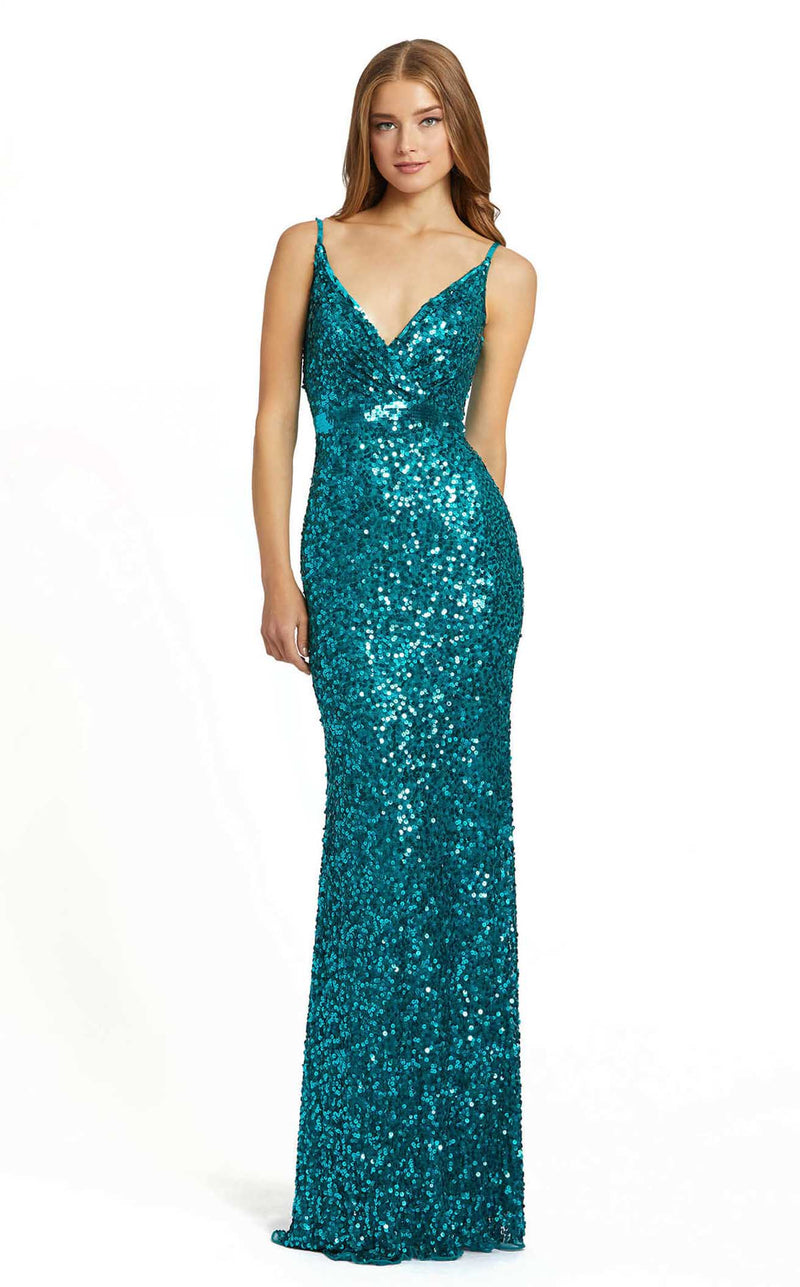 Mac Duggal 5055D Teal