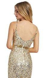 Mac Duggal 5055L Gold