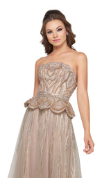 Mac Duggal 50561D Champagne