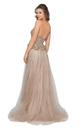 Mac Duggal 50561D Champagne