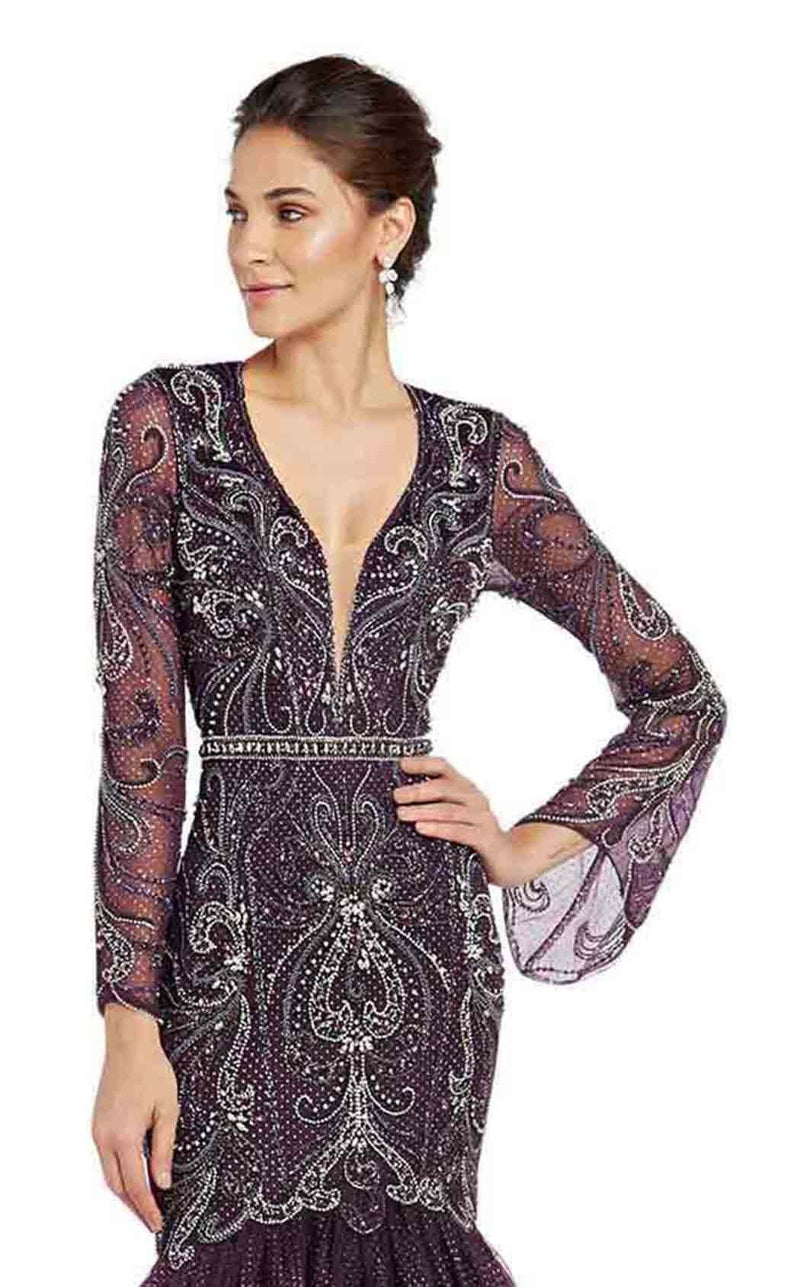 Alyce 5061 Black-Plum