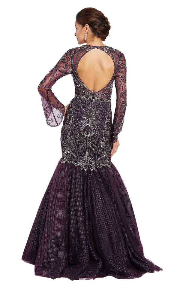 Alyce 5061 Black-Plum